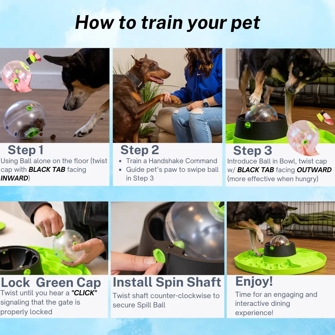 Multifunctional 8-in-1 Interactive Snuffle Mat and Puzzle Feeder for Dogs and Cats