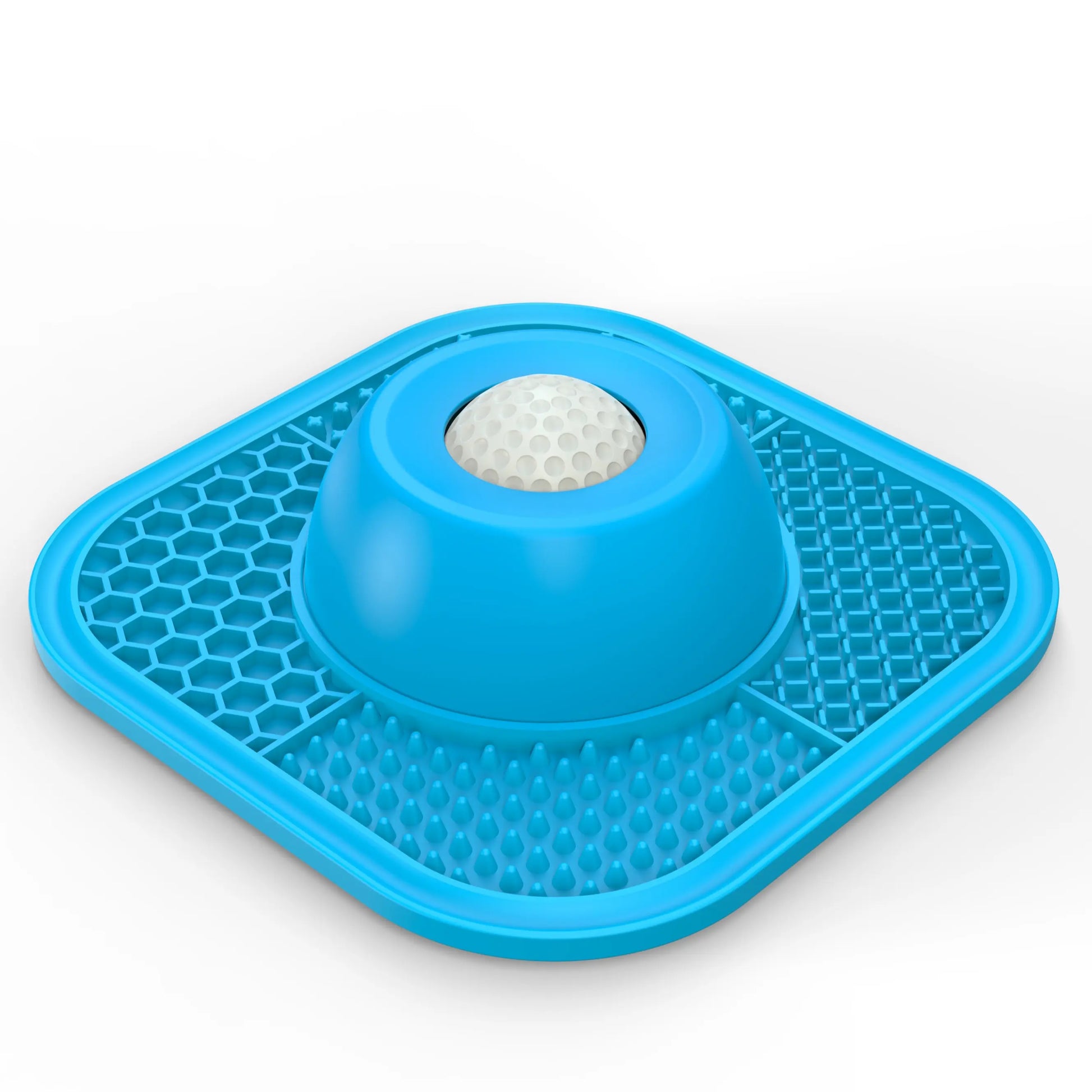 Professional Slow Feeder Dog Bowls and Lick Mats for Liquid and Thick Treats, Anti-Slip Interactive Licking Bowl with Rolling Ball, 5/6 Cup Licking Toy for Dogs and Cats of All Sizes