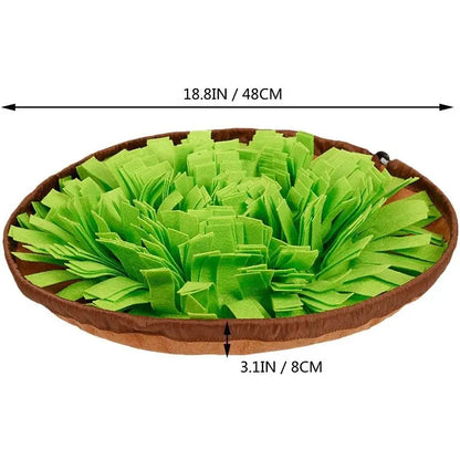 Interactive Pet Snuffle Mat for Dogs and Cats - Enhances Foraging Skills and Provides Stress Relief for Indoor and Outdoor Use