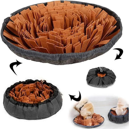 Interactive Pet Snuffle Mat for Dogs and Cats - Enhances Foraging Skills and Provides Stress Relief for Indoor and Outdoor Use