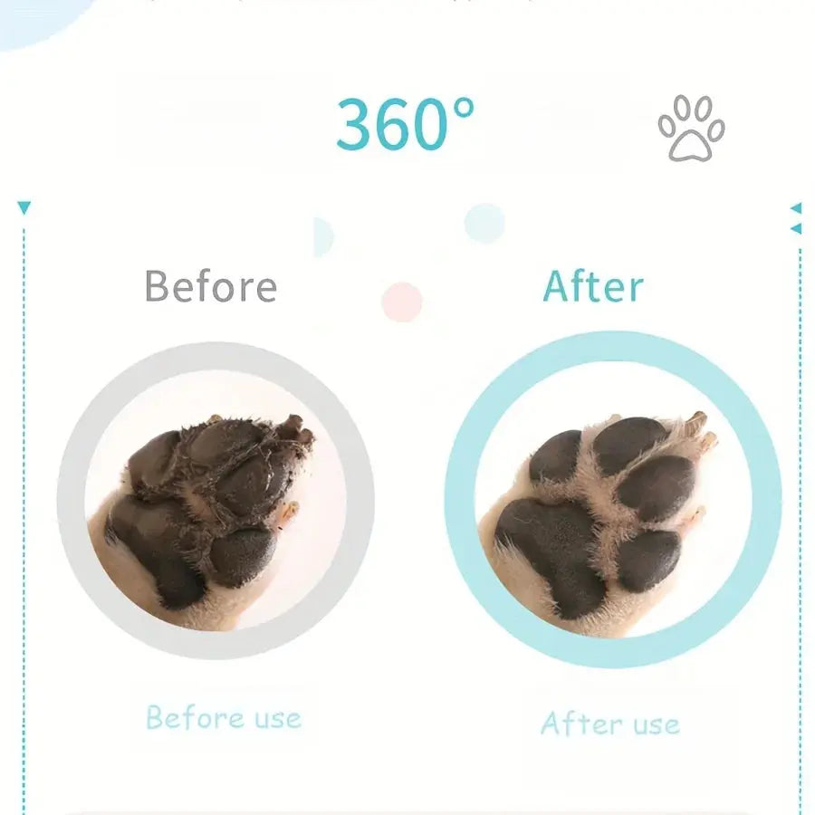 360-Degree Pet Paw Cleaning System