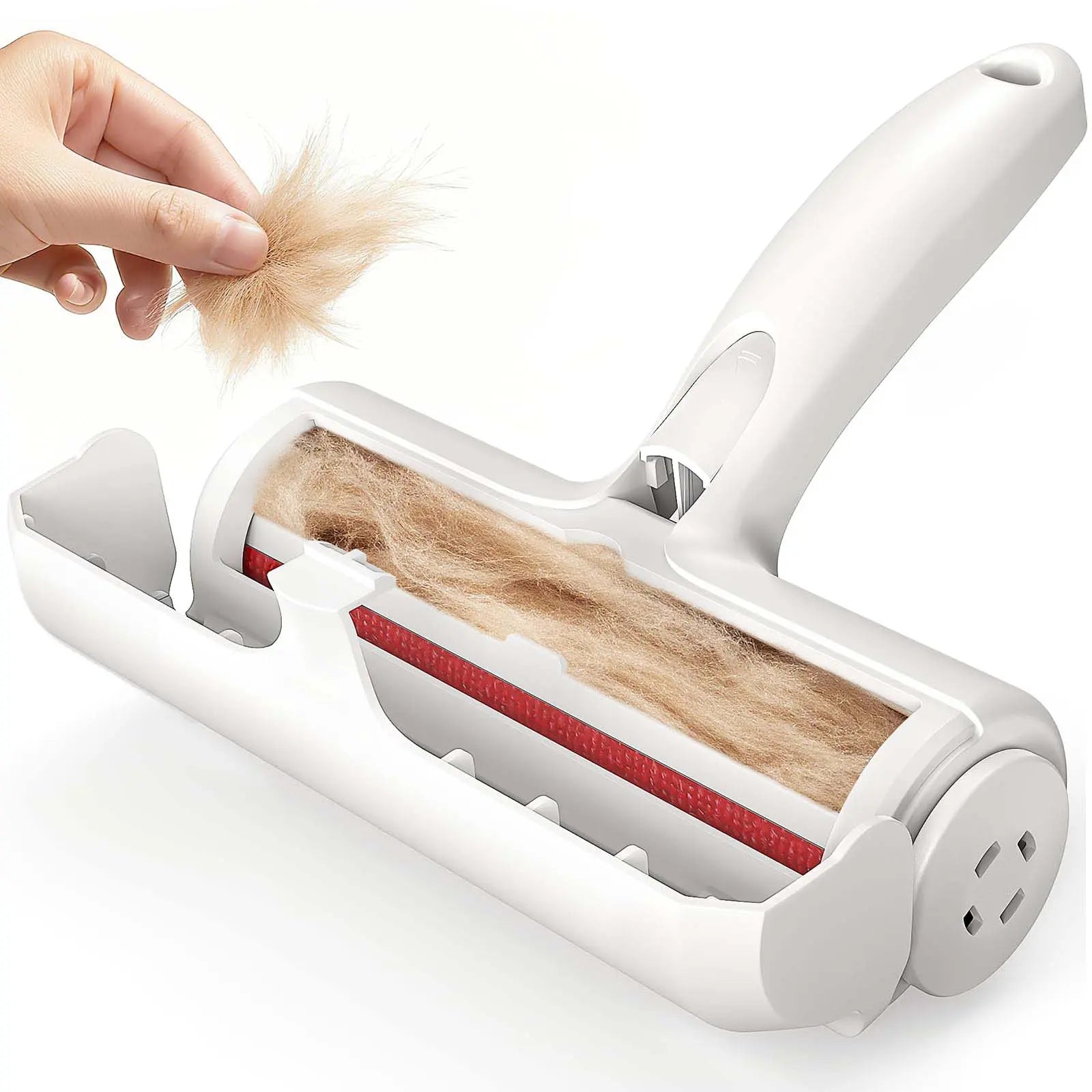 Ultimate Pet Hair Removal Roller - Self-Cleaning Tool for Effortless Fur Cleanup on Furniture, Carpets, Clothes, and More!
