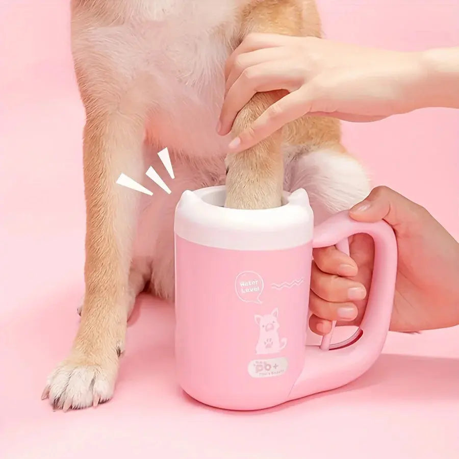 360-Degree Pet Paw Cleaning System